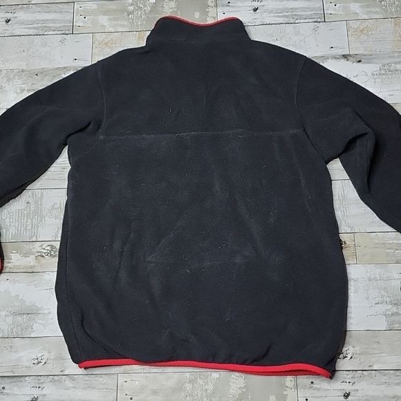 Patagonia synchilla t snap black red pull over quarter snap jacket - Picture 4 of 4